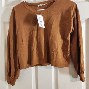 NWT Trend Blossoms long sleeve shirt